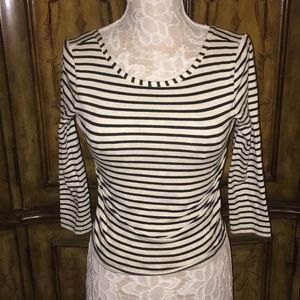 Forever 21 Black & White Top